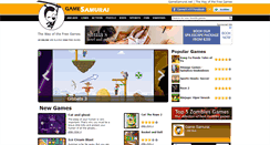Desktop Screenshot of gamesamurai.net